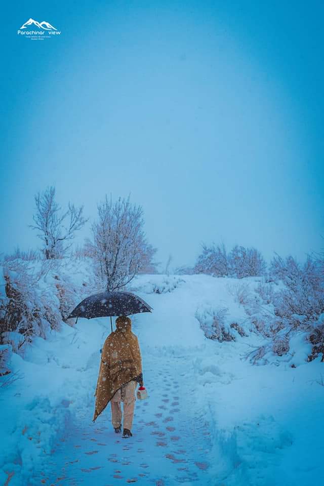 Good Morning Parachinar 
#breathtaking #snowfall #WinterBeauty #Parachinar #winterwonderland #winterphotography #snowday #parachinarbeauty