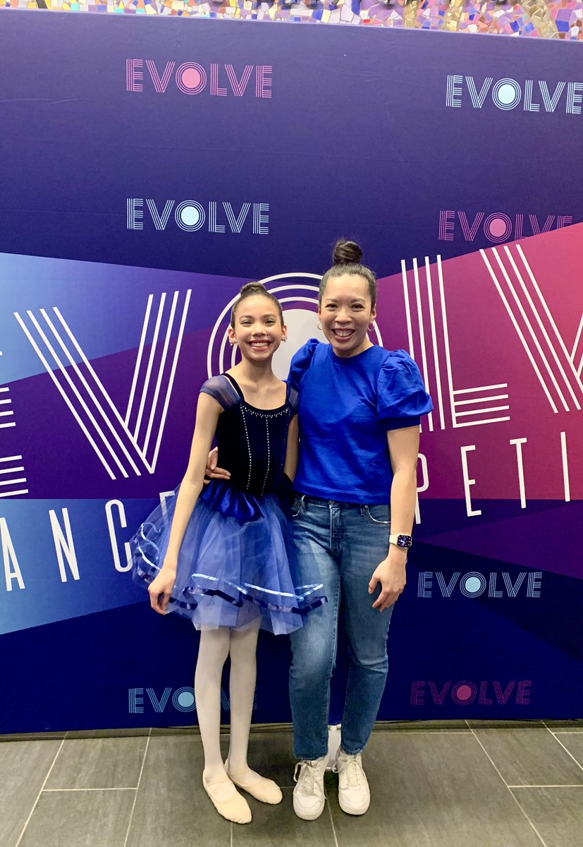 #DressInBlueDay for #ColorectalCancerAwareness is coming in late with a little help from my ballerina. Family history is a key risk factor for colorectal cancer so there should be no such thing as TMI. We’re always talking about 💩💨 🚽 even when am on dance mom duty.