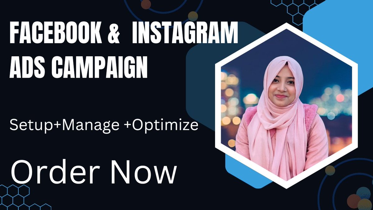 Do you want to elevate and grow your business. So your Facebook and Instagram ads campaign expert is here.Feel free to discussion with me.      fiverr.com/sharminkona1/I will manage, run, audit, high converting facebook and instagram ads campaign/meta ads.