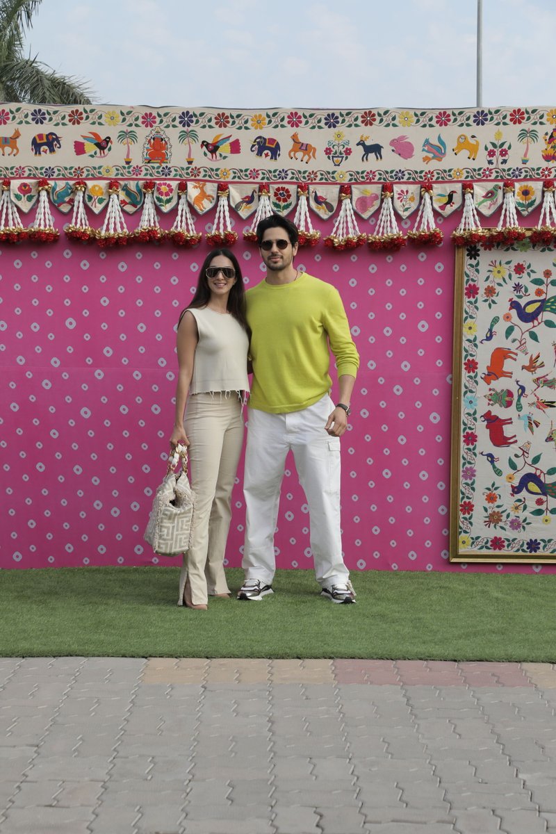 Kiara Advani and Siddharth Malhotra at Anant Ambani and Radhika Merchant's Wedding #ambaniwedding #billionairewedding #radhikamerchant #kiara #siddharthmalhotra