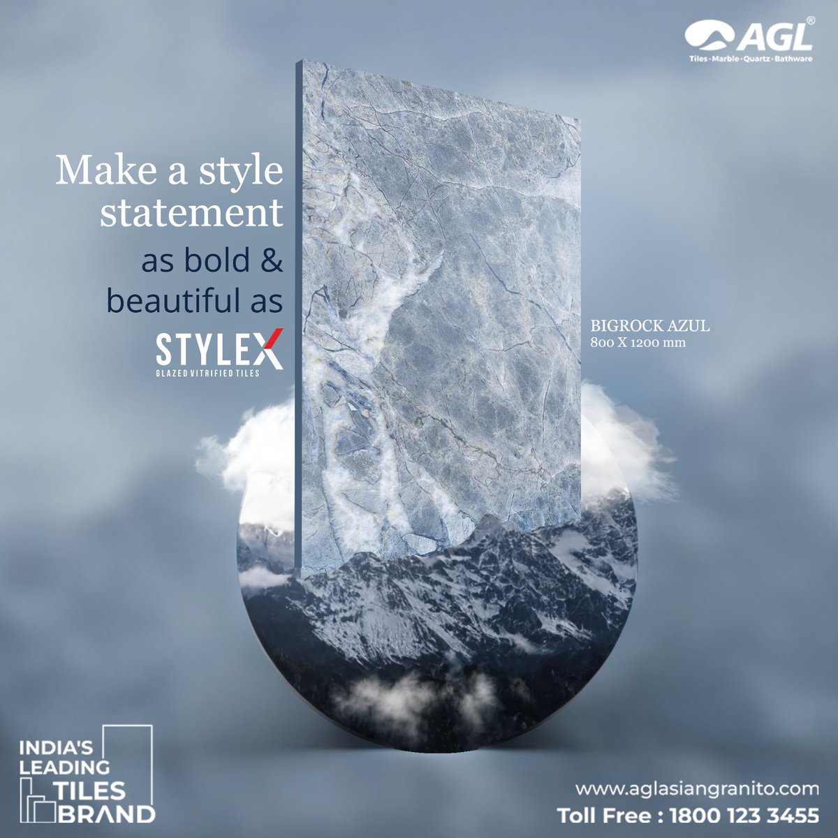 AGLTILESWORLD's tweet photo. AGL's Stylex offers more than just surfaces, it offers the power to express your boldest vision. ​
Do visit your nearest AGL store to check more options.|

#AGL #Stylex #StyleXCollection
#HarHindustaniKiPasand #LargeSlab #LargeSlabCollection #FloorTilesDesign #WallTiles https://t.co/VXYWLghzbn