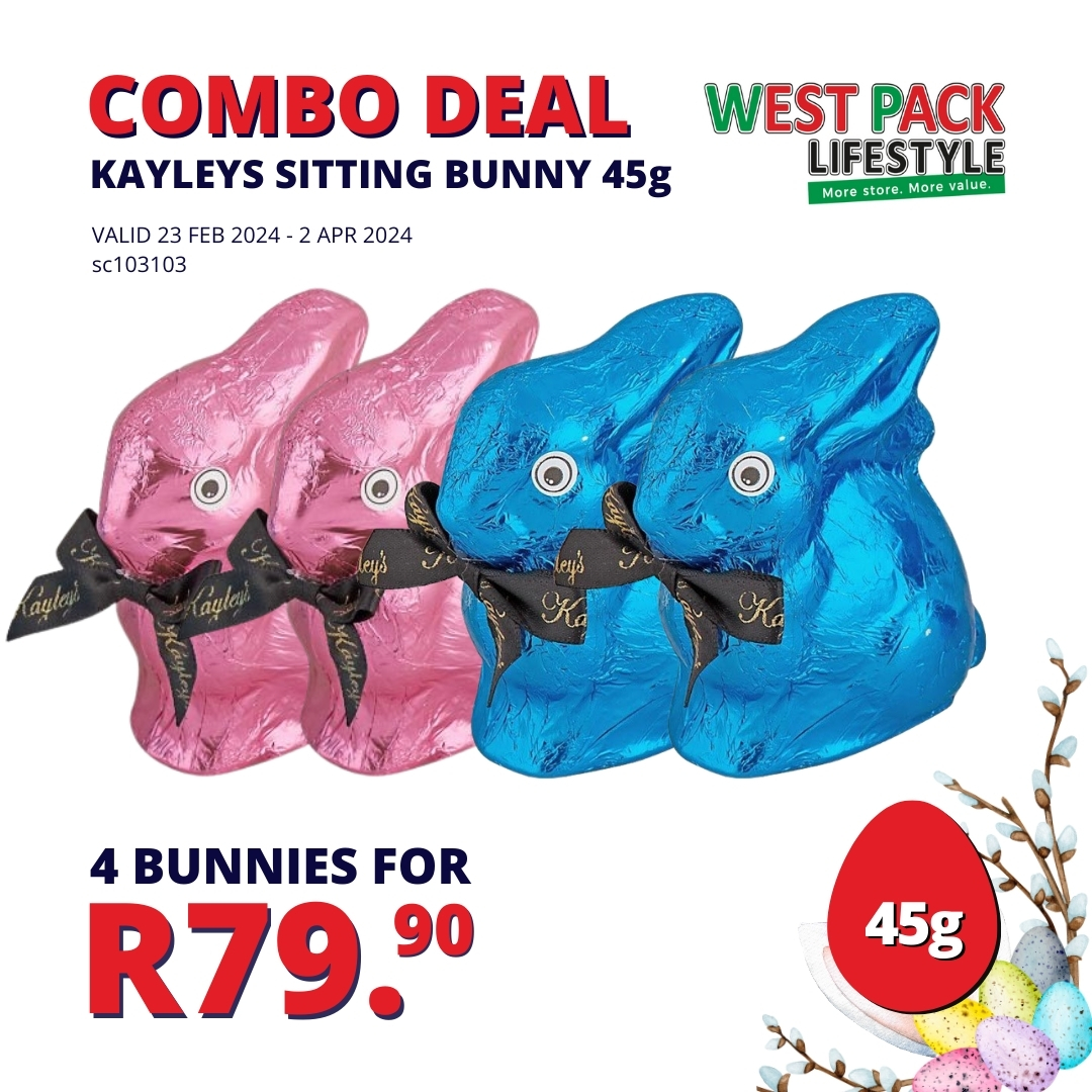 westpackstores's tweet image. WHICH ONE ARE YOU?
🤷‍♀️ Hide marshmallow eggs in plants
💫 Make baskets and go ALL OUT
😜 Stopped Egg Hunts a while ago 

Don't miss the #WestPackLifestyle Easter promotions and get everything else you need to make this one EGGSTRA SPECIAL 😉  westpacklifestyle.co.za