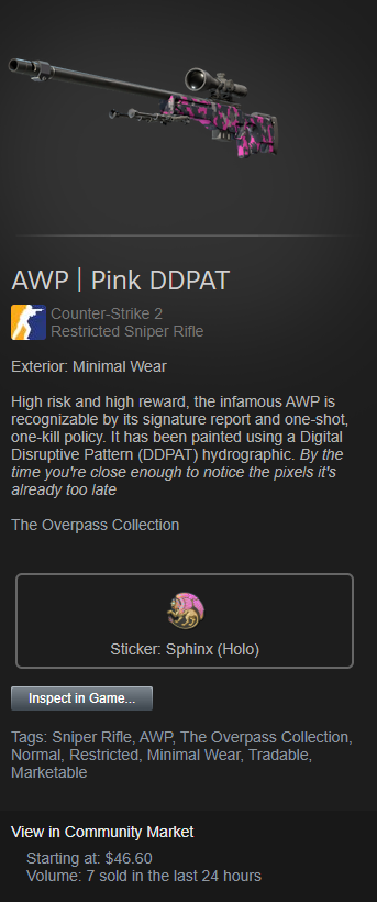 SodarGG's tweet image. Running a giveaway for an AWP | PINK DDPAT MW 

All you gotta do is 

1) RT &amp;amp; Follow 

2) Follow me on twitch | SodarGG 

We'll be rolling at the end of the 24 hour stream 
that we'll be starting tomorrow. 

See ya there.