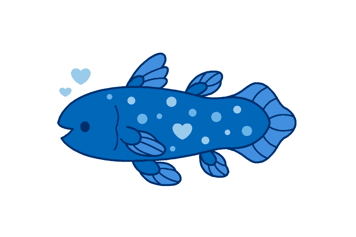 「 coelacanth  」|the silly ・ ᴥ ・のイラスト