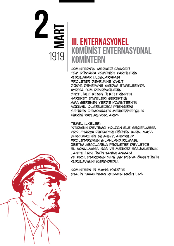 #WorkersoftheWorldUnite #YaşasınProletaryaEnternasyonalizmi #enternasyonalizm #VardıkVarızVarolacağız

2 Mart 1919: ŞAN OLSUN III. ENTERNASYONAL'E

#LeninYaşıyor #Lenin100 #YaşasınLenin #7Kasım1917 #EkimDevrimi105Yasında #leninlives #Lenin #leninizm #savaş #Sosyalizm #burjuvazi