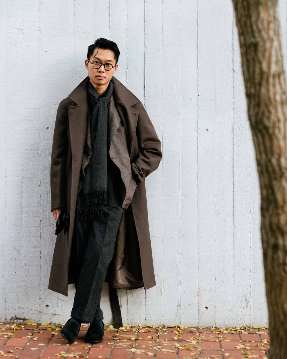 Line wrap coat discount
