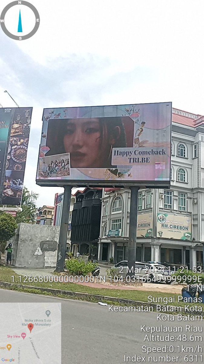 TribeMire's tweet photo. I'm promoting @Tribedaloca by putting up a special comeback billboard this time, I hope they become more widely known in my country!!!!!
#트라이비 #TRI_BE #Diamond https://t.co/r0otTVxgEg