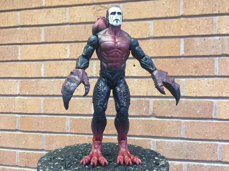 Still thinking about the time WWE released this figure of Sting.