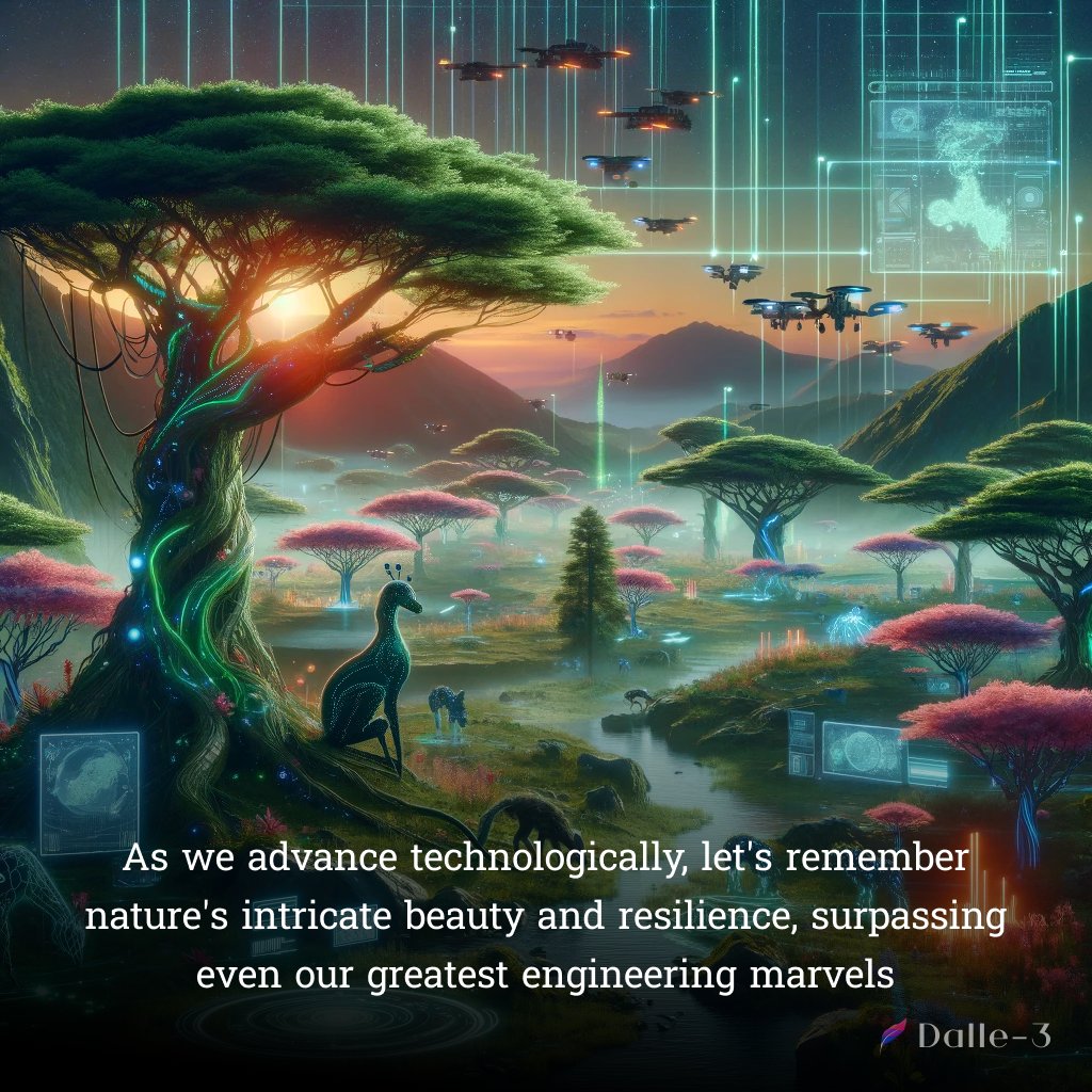 genxi_io's tweet image. Let&apos;s marvel at nature&apos;s incredible power and beauty, proving that it will always outshine our greatest creations 🌿🌍 #NatureIsAmazing #TechVsNature #Resilience #Beauty #Innovation #AppreciateTheEarth