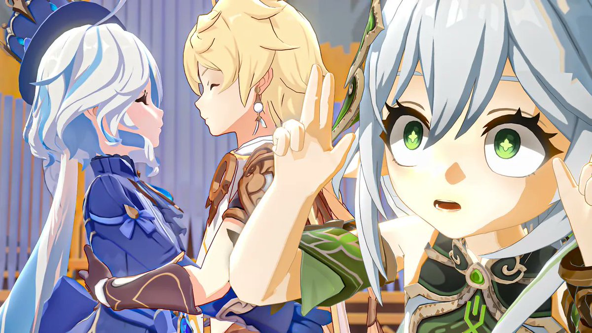 Yelo_Sama's tweet photo. Nahida finds out that Furina Wants to Marry Aether
https://t.co/hSwJNKU1fF

#Genshinlmpact https://t.co/EwQoyXPrG4