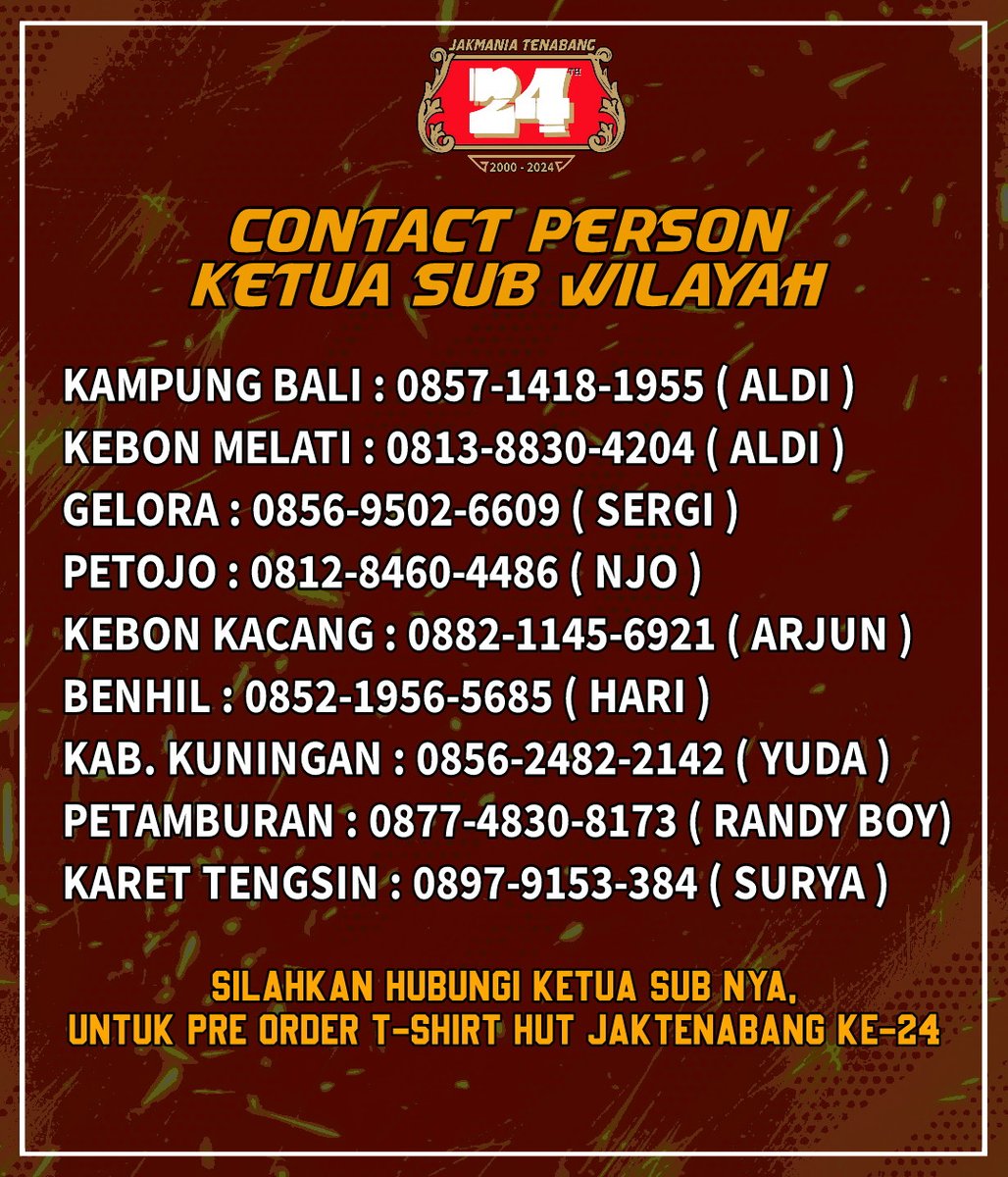 Jakmania Tanah Abang tweet media