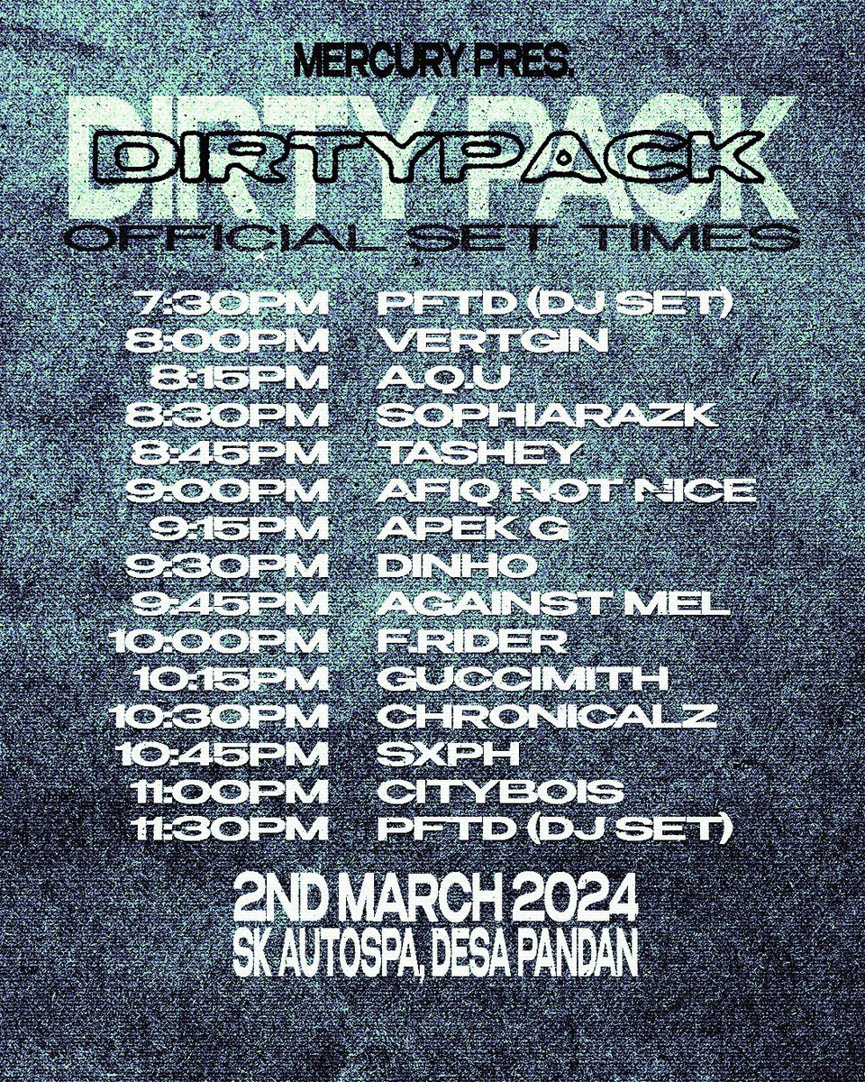 Afqqyyusaini's tweet photo. TODAY GAIS! Jumpa kat DESA PANDAN!
.
Waze : SK Auto Spa DesaPandan
Grab : Koffee Kita
.
#dirtypack #hardesttrapalbum https://t.co/zdGjnzAvVM