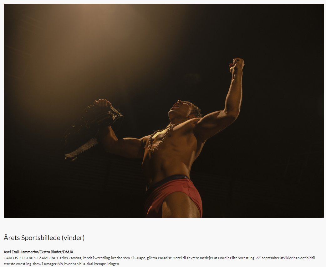 Genking (@lassegenking) on Twitter photo The winner in the sports category, Danish press photo of the year ๐คฏ
<a href="/CZ_ELQUAPO/">Carlos Zamora El Guapo</a> <a href="/NordicEW/">Nordic Elite Wrestling</a> The winner in the sports category, Danish press photo of the year ๐คฏ
<a href="/CZ_ELQUAPO/">Carlos Zamora El Guapo</a> <a href="/NordicEW/">Nordic Elite Wrestling</a>