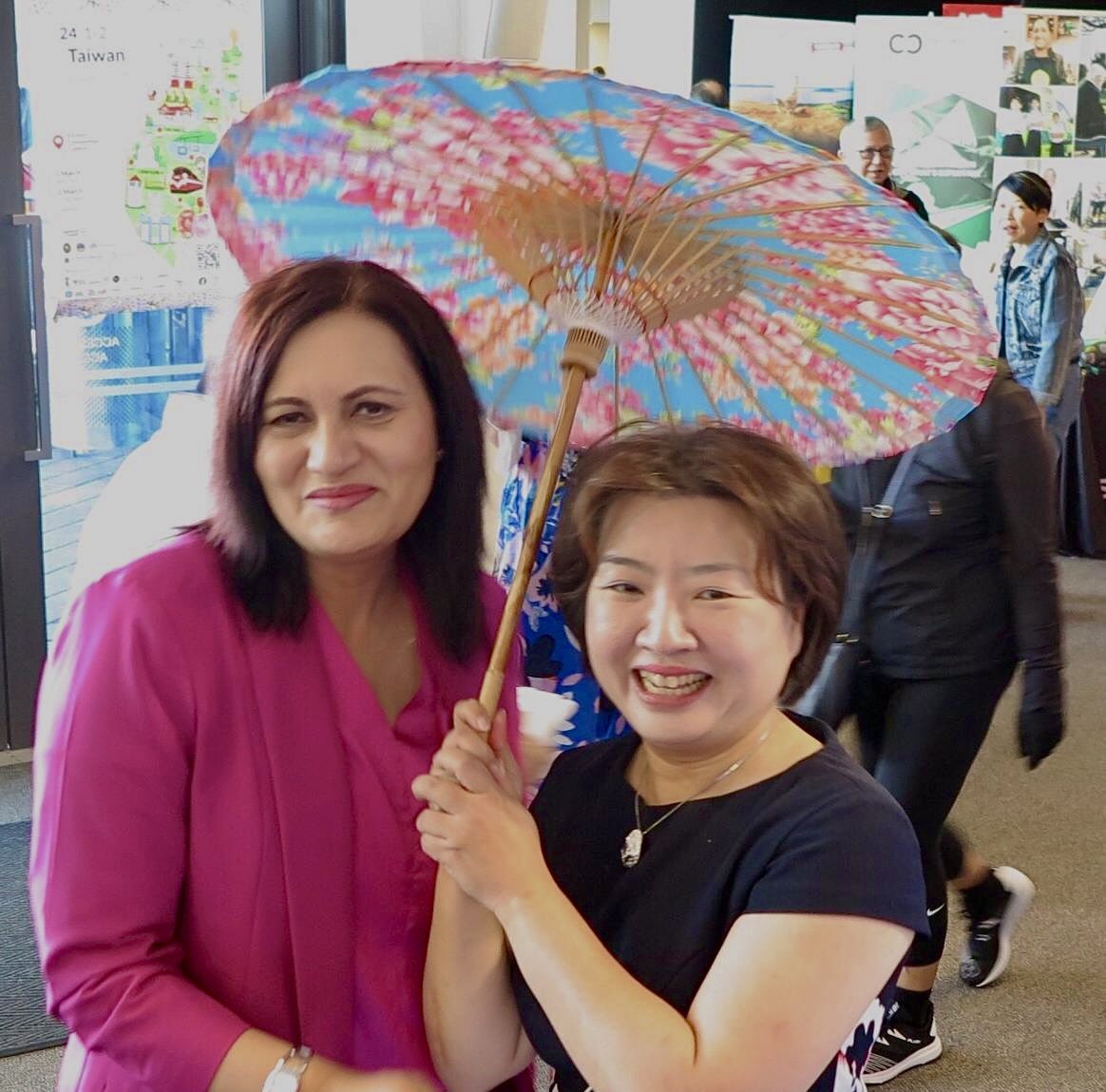 Had an amazing day today having numerous conversations at our ACT stall at Taiwan Day! Learned the art of hand-crushing Taiwanese tea ingredients too! 😊