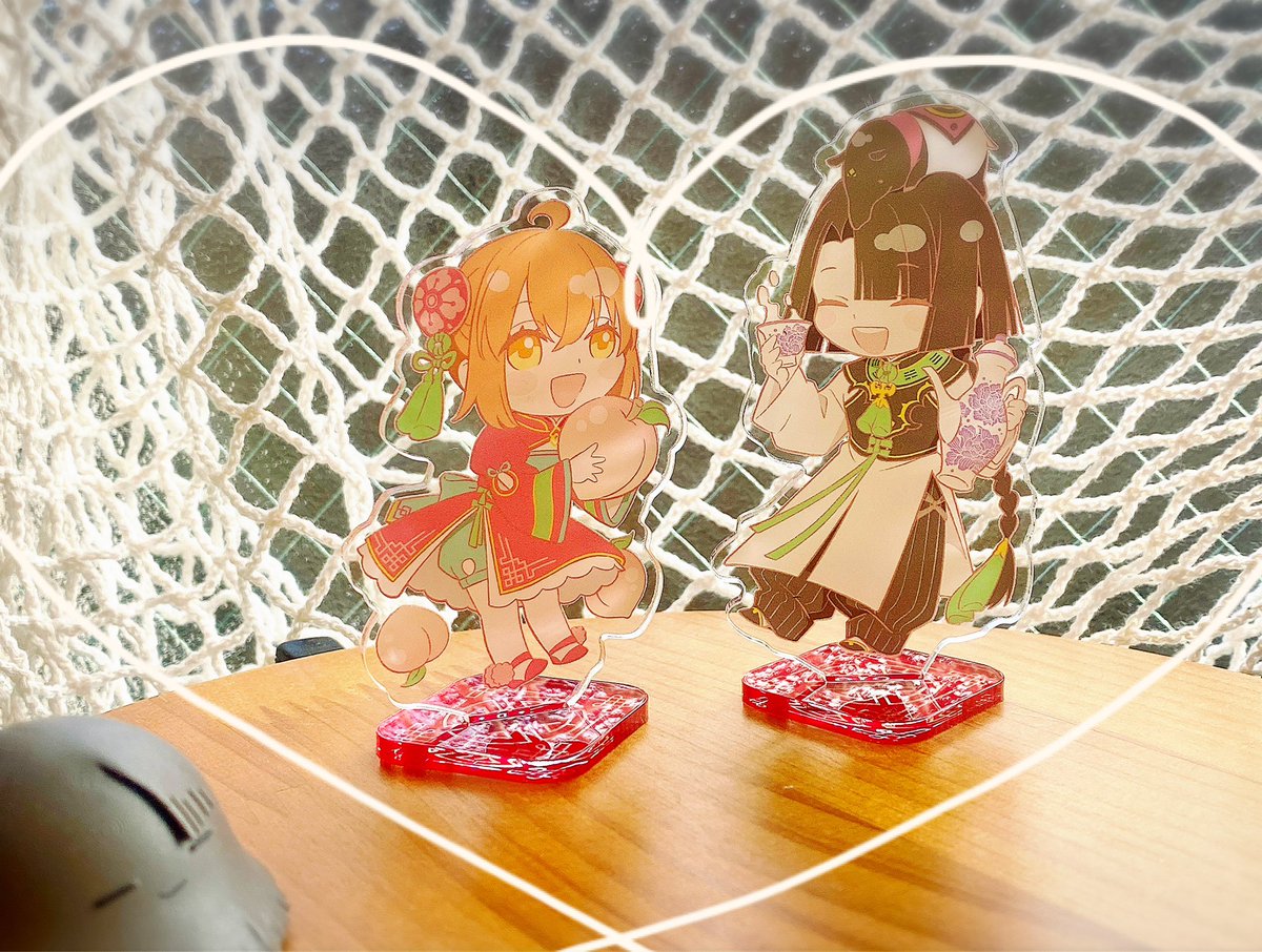 ぐだ子 「見てーー!かわいいー!!にたまごさん( )の太ぐアクスタ 」|けぴのイラスト
