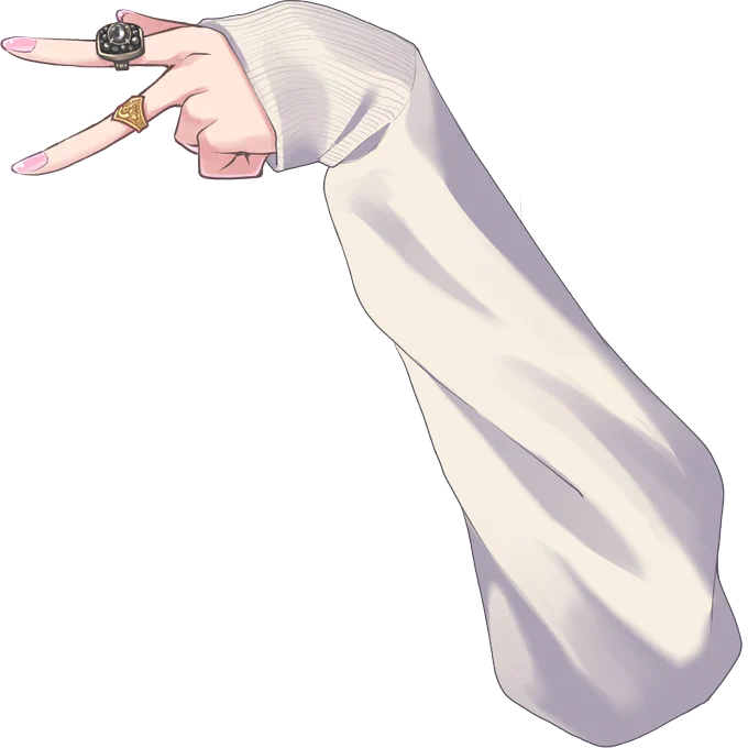 ダクソ無印の最強指輪コンビを自慢する手です。#リオンあいてむ 