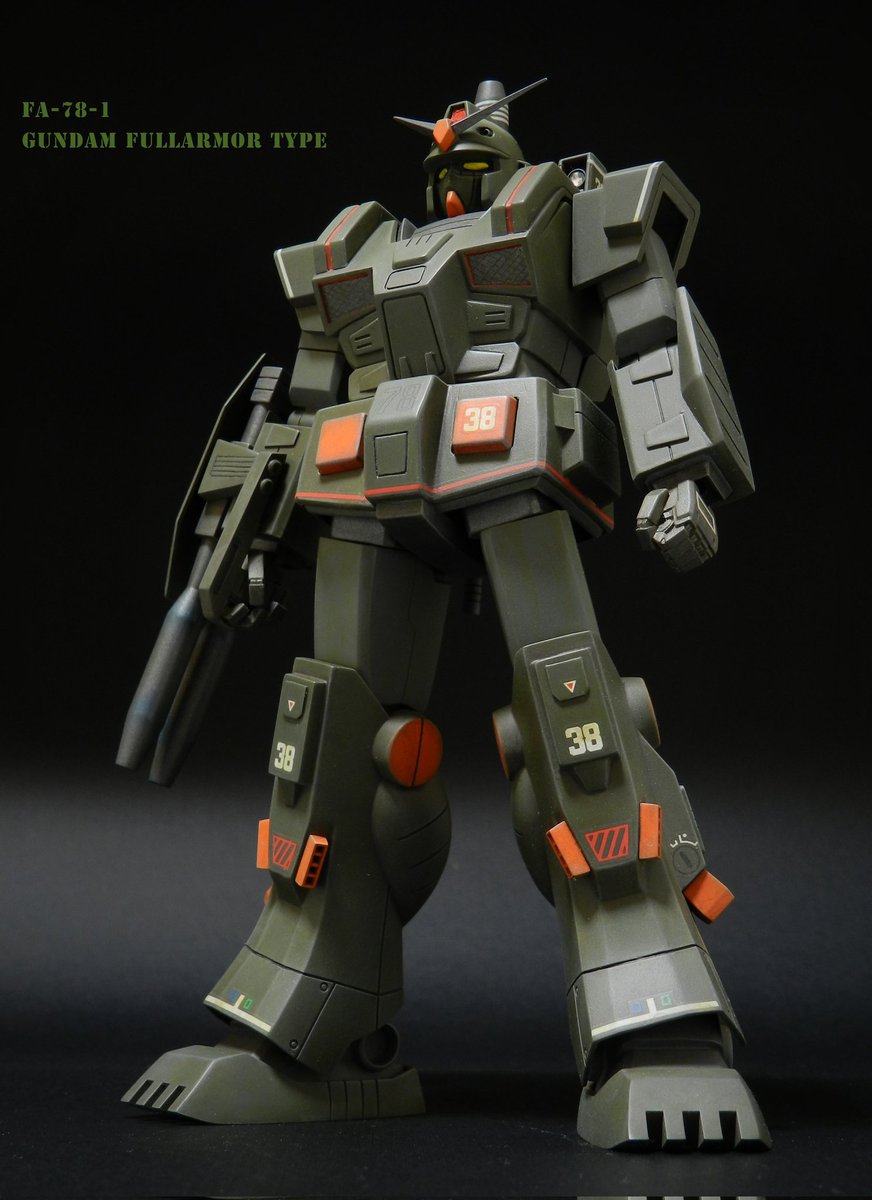 1/100旧キットガンダムフルアーマータイプ完成しました✨是非、見て