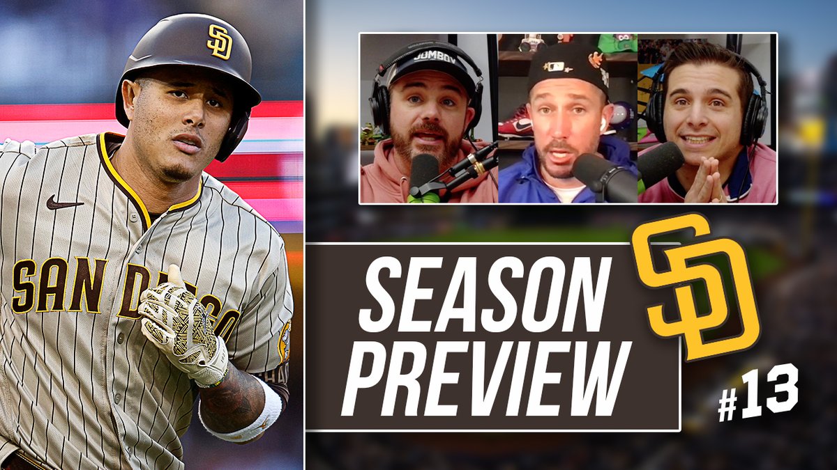 You ranked the Padres 13th, here's our preview! WATCH: youtu.be/dLhwmmIEcgs LISTEN: podcasts.apple.com/us/podcast/tal…