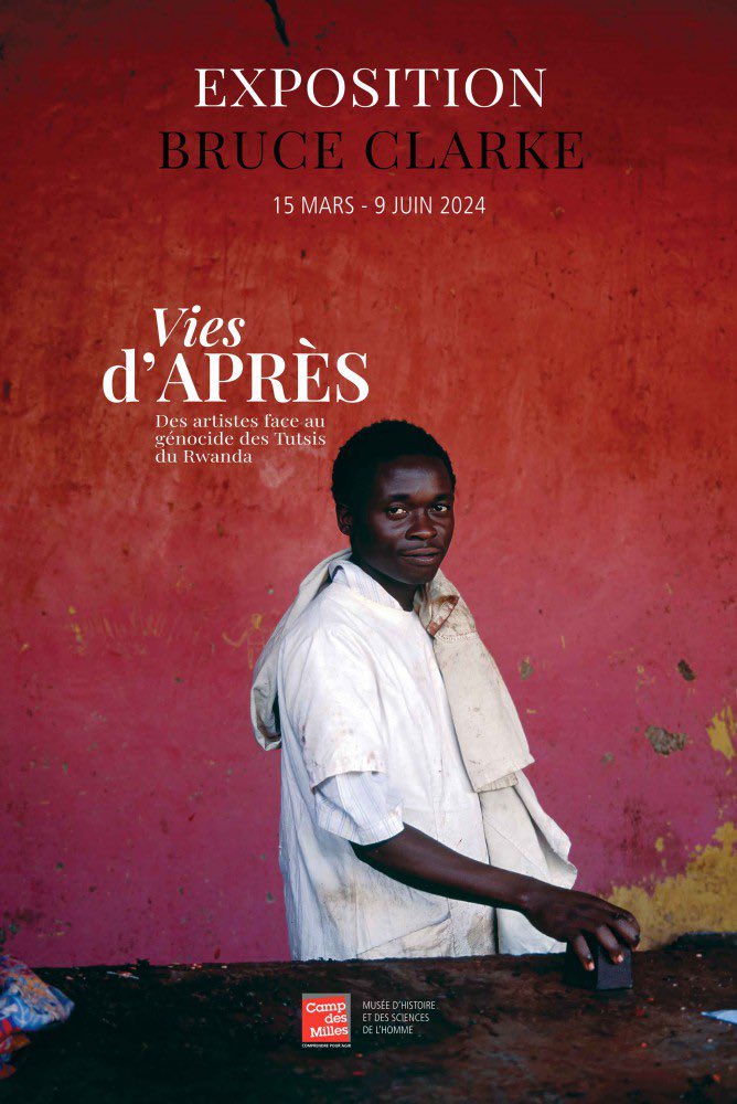 À programmer assurément : l’exposition de Bruce Clarke  <a href="/BruceClar/">Bruce Clarke</a> "Vies d'après : des artistes face au génocide des Tutsis au Rwanda" au @campdesmilles 
1 résistance artistique, contre l’oubli et la réitération d’un engrenage meurtrier, ici ou ailleurs. Terriblement d’actualité.