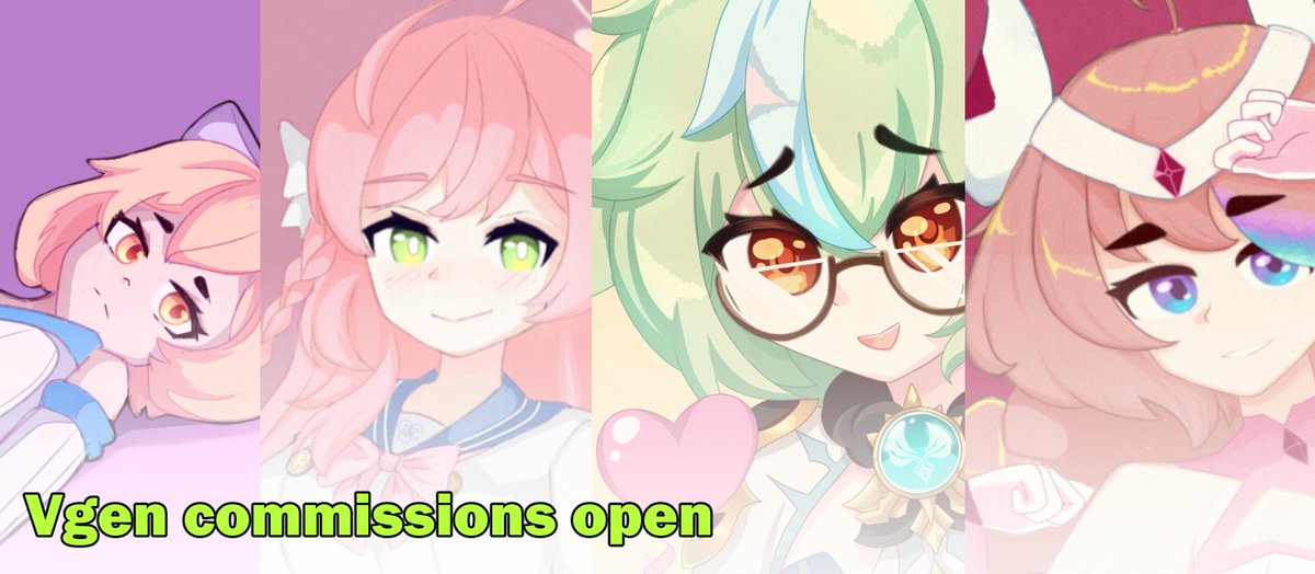 Erizebett's tweet photo. New prices are up!
There's still a lot to improve, but I hope I can keep making art for many people
You can also support by sharing this post 🙏
https://t.co/HhF0omZKSP
#VGen #VGenOpen https://t.co/qHnmIKyK8d