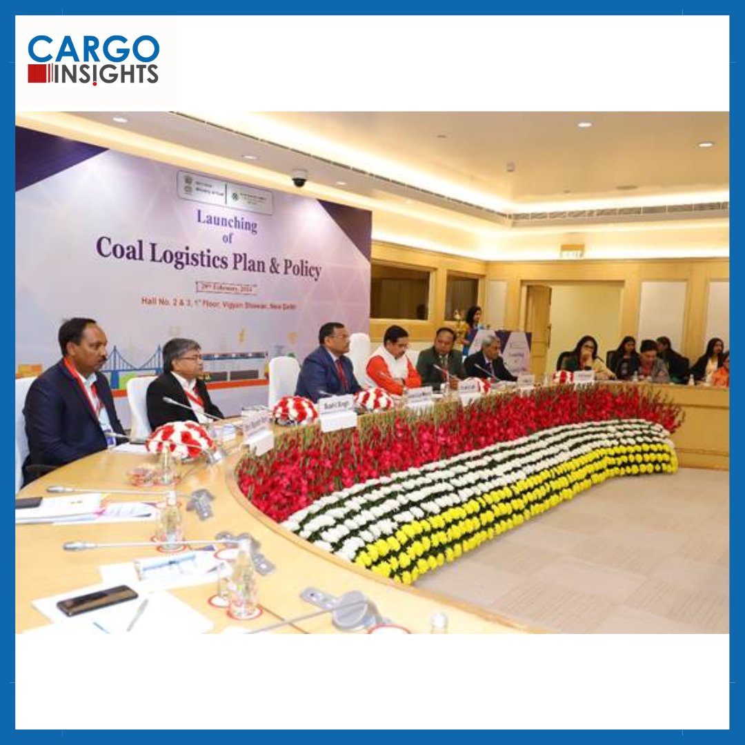 CargoInsights's tweet image. Minister Pralhad Joshi powers up India&apos;s coal game with the groundbreaking &apos;Coal Logistics Plan and Policy.&apos; 🔄💰 Cutting costs, boosting efficiency, and paving the way for a greener future! 🌍✨ Dive into the details: rb.gy/t4vw9i

#logistics #logisticspolicy