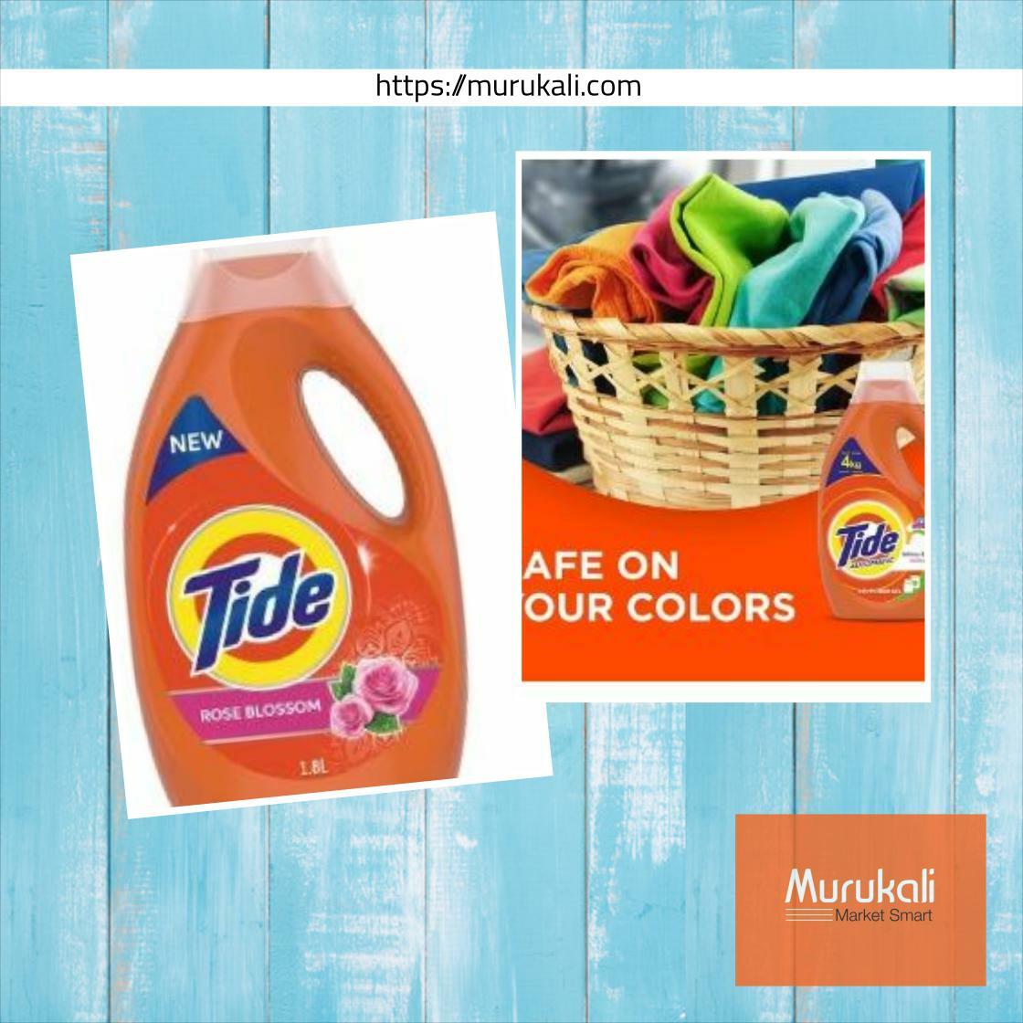 Tide Automatic Power Gel Rose Blossom Scent Laundry Detergent 1.8L #homedeliveryservice #all
Buy here murukali.com/products/tide-…