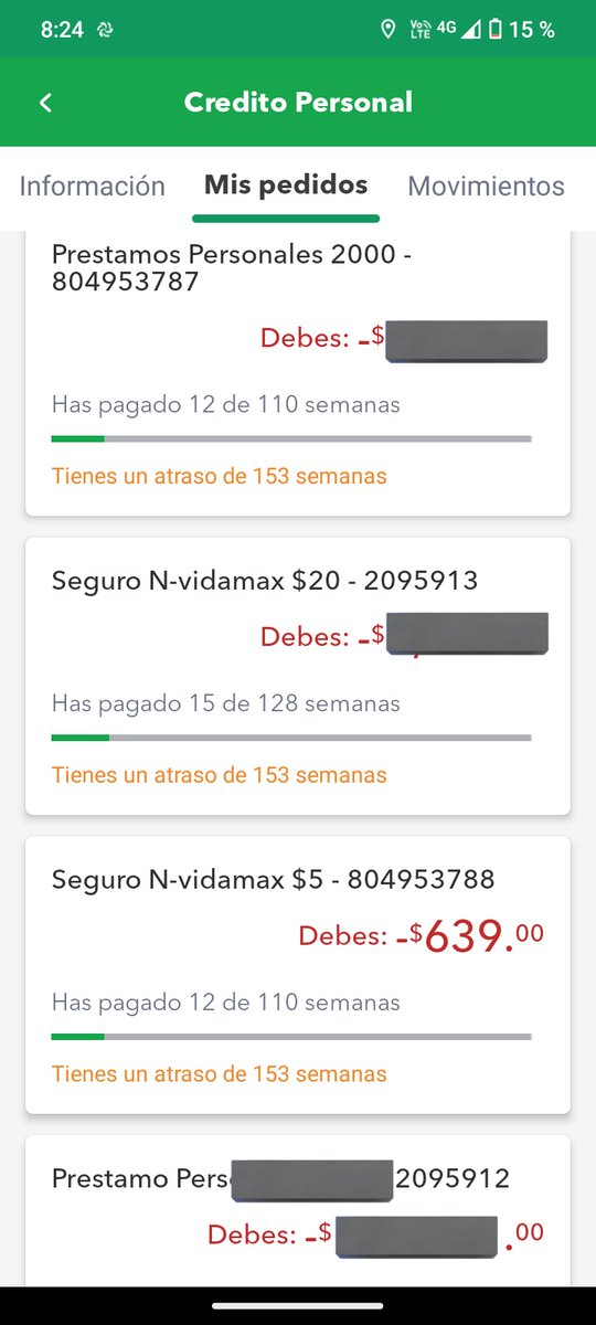 gbrielhz's tweet photo. @BancoAzteca @BurodeCreditoMX Antes y después lo único que ha cambiado son las semanas que deje de pagar y lo que ahora estoy pagando son gastos moratorios. Ojo no es queja. https://t.co/kPi661WNyU