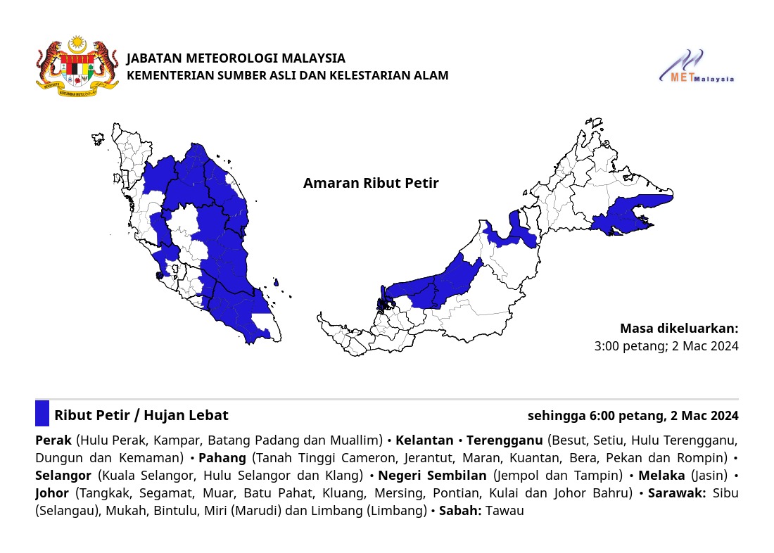 metmalaysia's tweet photo. AMARAN RIBUT PETIR. ⛈⛈⛈ 

#ributpetirmetmalaysia
#metmalaysia
#NRES
#MalaysiaMadani https://t.co/78u06fZjZA