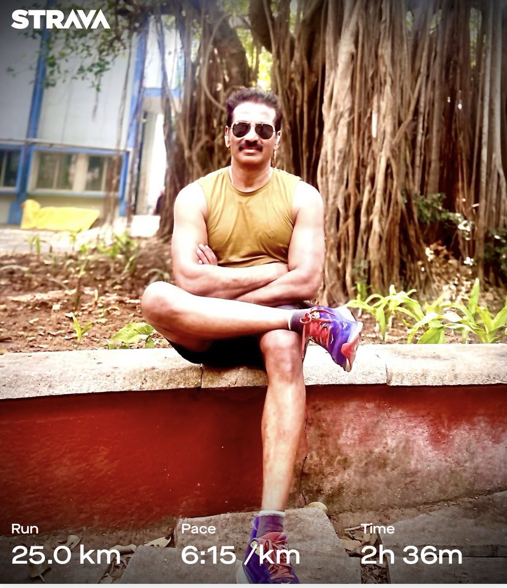 jayantmuraliips's tweet photo. Sun-kissed trails, a symphony of birdsong, and 25K of pure joy. My first run back at IITC after battling illness was a humbling reminder of the strength we hold within. Every breath, every stride, a testament to resilience. #GratefulRunner #ComebackStronger #run #runner #running #halfmarathon .
Check out my run on Strava.
https://t.co/1NMZV4XgWR