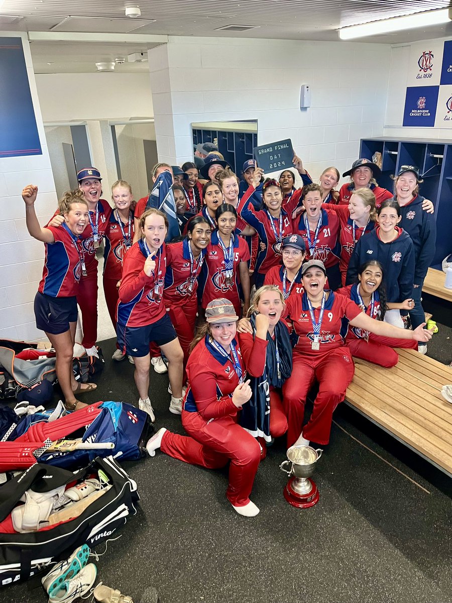 How good! Premierships for our Women’s Premier 2nd &amp; 3rd XIs today at the magnificent Beaumaris SC ovals. Congrats to skippers Jess &amp; Yo and all players, coaches and volunteers.
