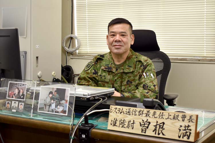 最先任上級曹長】 「最先任上級曹長として」を表題に、東北方面