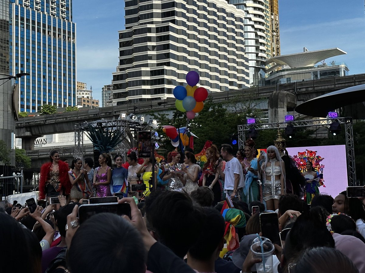 I was there last year!!! 🥰🥰🥰 #BangkokPride2023