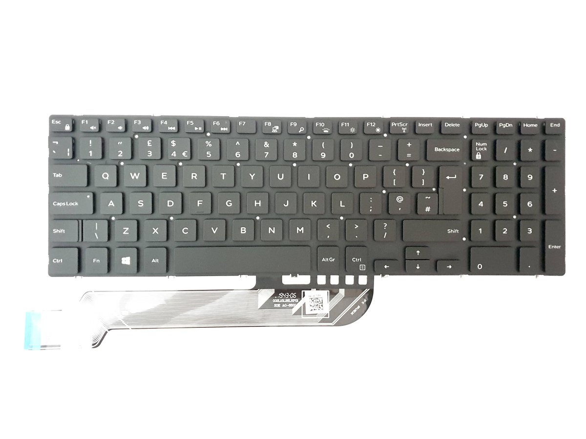 Dell Inspiron 15 5565 5567 5767 7567 7577 G7 7590 UK Backlit Keyboard 9J9KG £59.99 
blackcatpc.co.uk/products/dell-… 
Genuine Dell Inspiron 5565 5567 5767 7567 7577 Latitude 3590 Vostro 7570, 7580 UK Layout Backlit Laptop Keyboard 9J9KG
Condition: New Dell Stock
Backlit: Yes
Dell Pa...