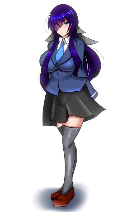 ニューうちの子ヒロイン案で、ちょっと2カラー迷ったのでフォロワーさんのご意見を聞かせてください('ω') 