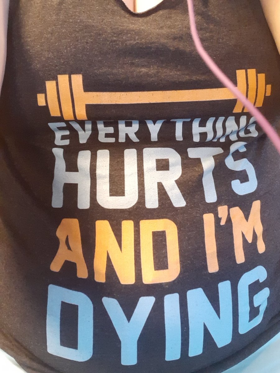 Erfan's tweet photo. Where are the gym clothes for people who hate going to the gym? None of this #NoDaysOff or #BeastMode crap, I want #IHateItHere or #ThisIsMyHell, and I want it in cotton. https://t.co/oeawjBk4dz