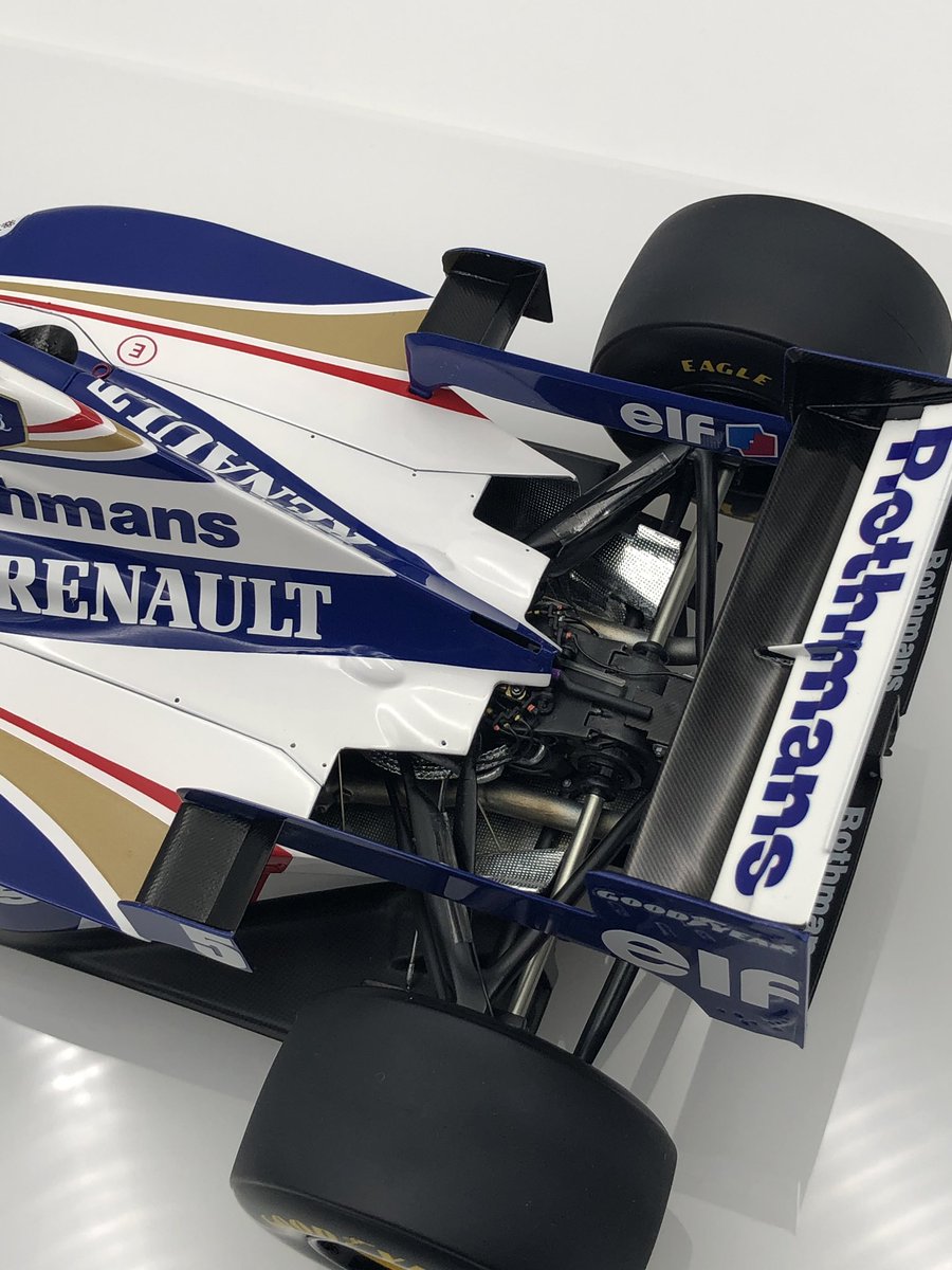 1/12スケール ウィリアムズ　FW18 3Dプリント自作