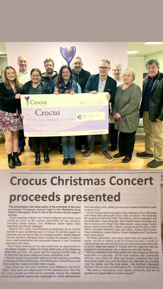 Clara Rose Monahan (@clararosemusic) on Twitter photo Amazing work <a href="/CrocusMonaghan/">Crocus Monaghan</a> The Clara Rose Band are delighted to be a part of it by performing at your Christmas Concert to help you continue your invaluable service to the Monaghan community <a href="/theNSMonaghan/">The Northern Standard</a> Amazing work <a href="/CrocusMonaghan/">Crocus Monaghan</a> The Clara Rose Band are delighted to be a part of it by performing at your Christmas Concert to help you continue your invaluable service to the Monaghan community <a href="/theNSMonaghan/">The Northern Standard</a>