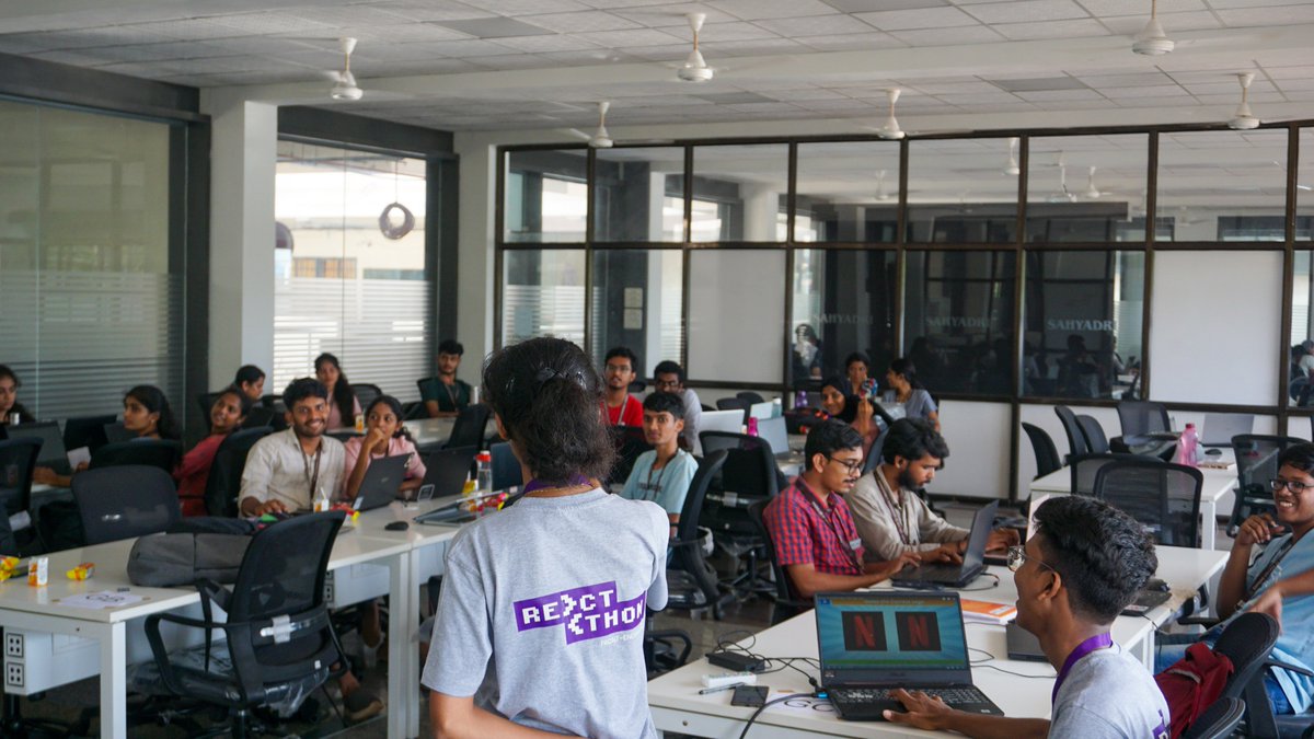 tce360's tweet image. During the Reac-t-thon event, a fun & engaging activity “Guess the Logo” was conducted providing a break for students, adding a cheerful element for the intense coding and problem-solving sessions.
#reactthon #codingbreak #funactivity #logoguessing #techcommunity #tce #hackathon