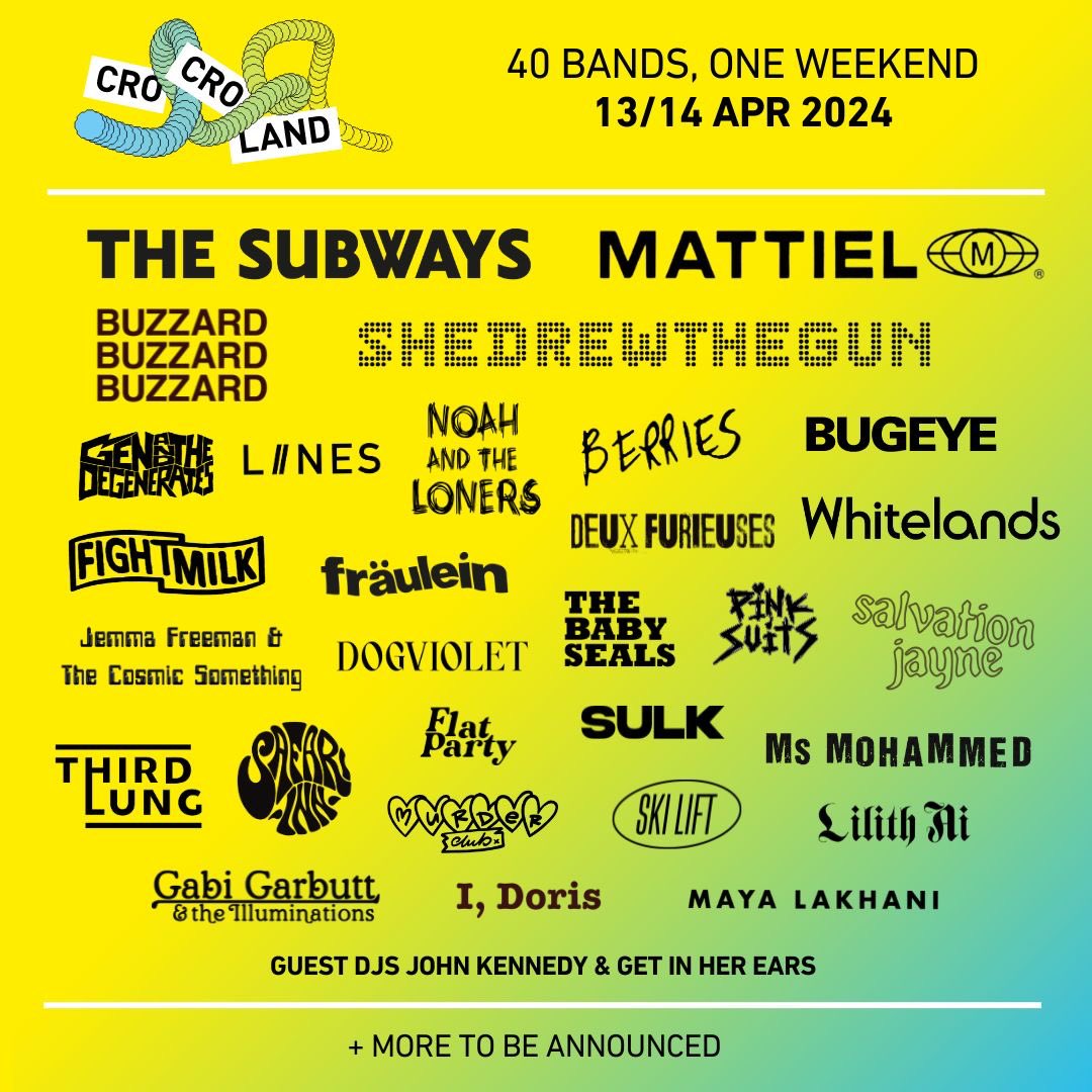 CroCroLand (@crocroland) on Twitter photo @gensdegenerates are coming to the birthplace of #punk to play at this year’s #crocroland event. Other bands include: <a href="/WEARELIINES/">LIINES</a> <a href="/SalvationJayne/">Salvation Jayne</a> <a href="/buzzardbuzzard/">Buzzard Buzzard Buzzard</a> <a href="/DEUXFURIEUSES/">deux furieuses</a> <a href="/frau13in/">Fräulein</a> & more
JOURNALISTS - hit us up for accreditation.
TICKETS: wegottickets.com/f/13319 @gensdegenerates are coming to the birthplace of #punk to play at this year’s #crocroland event. Other bands include: <a href="/WEARELIINES/">LIINES</a> <a href="/SalvationJayne/">Salvation Jayne</a> <a href="/buzzardbuzzard/">Buzzard Buzzard Buzzard</a> <a href="/DEUXFURIEUSES/">deux furieuses</a> <a href="/frau13in/">Fräulein</a> & more
JOURNALISTS - hit us up for accreditation.
TICKETS: wegottickets.com/f/13319