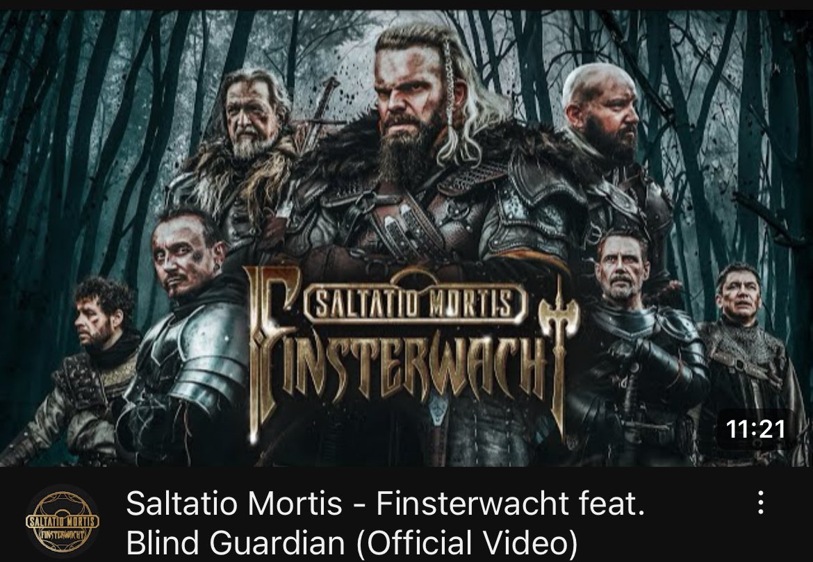 Mehr #DSA geht nicht. Ganz toller Musik Clip zur Welt des Schwarzen Auges. Gefällt mir sehr gut 👍  #Finsterwacht #SaltatioMortis #BlindGuardian

youtu.be/plMQ2r0z0K8?si…