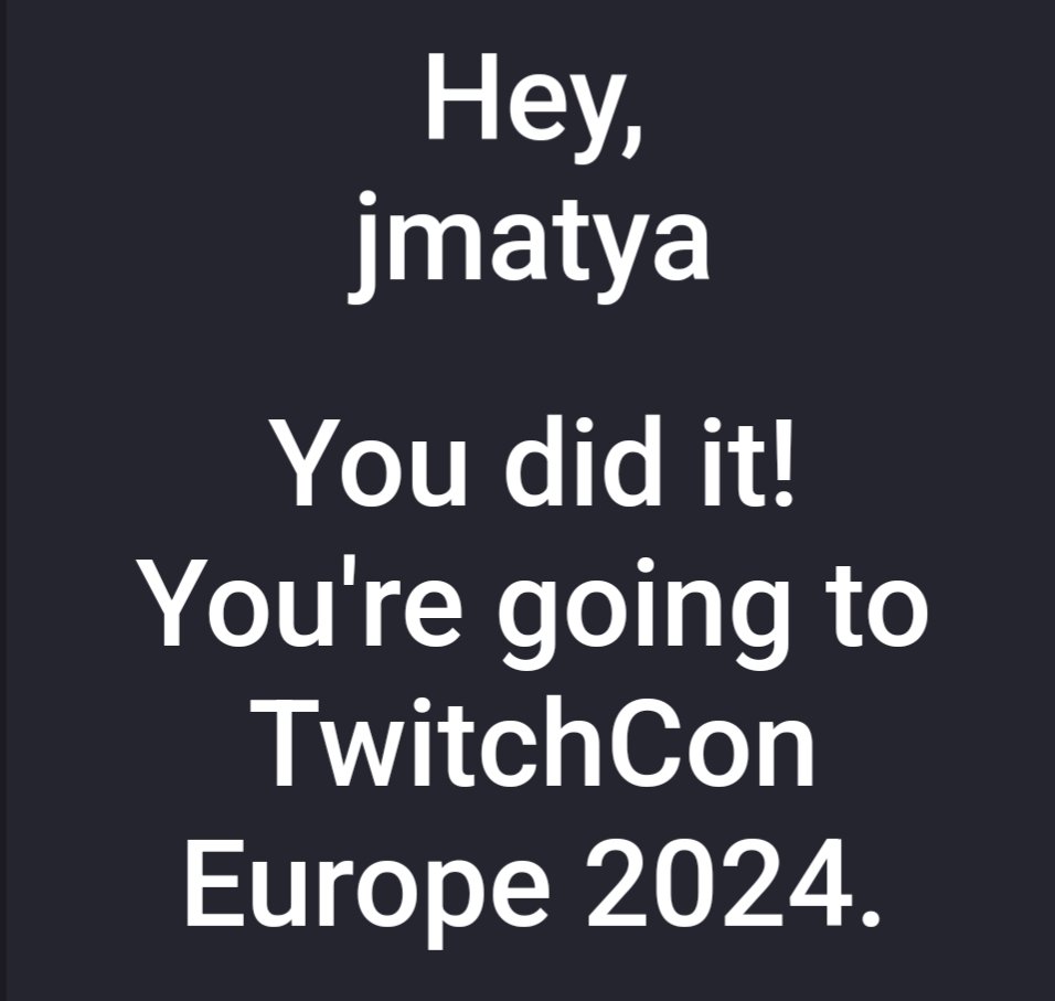 Well there we go again to <a href="/TwitchCon/">TwitchCon</a>, hope to see <a href="/Boldviking2/">Boldviking</a> and <a href="/helloNikoheart/">Nikoheart</a>  again 😉