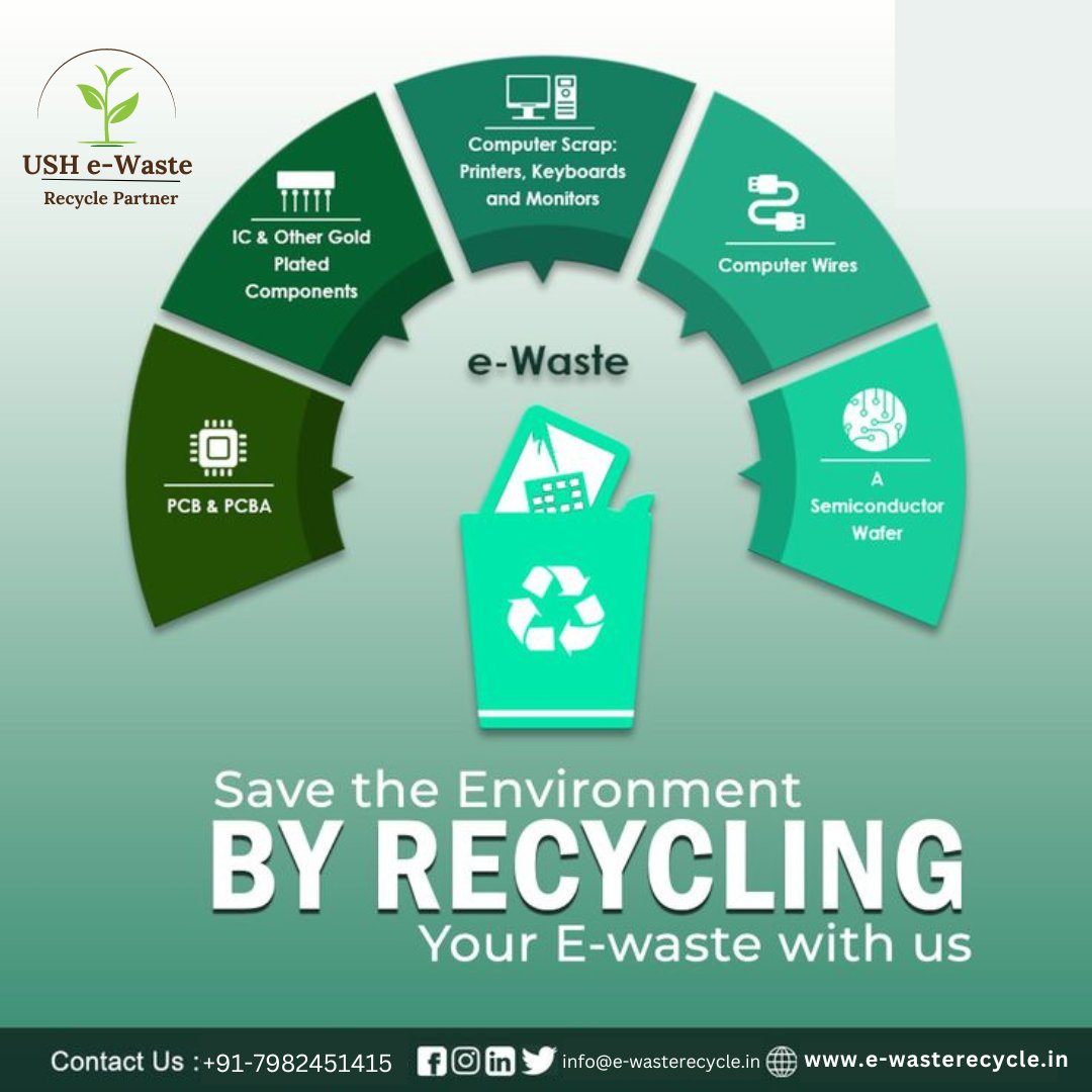 ushe_waste's tweet image. 🌍 Join the #RecycleForEarth movement and be a planet hero! 🔄♻️ Transform e-waste into a force for good. 🌿 Your commitment matters for a sustainable, greener future! ✨🌎 #SustainabilityWin
