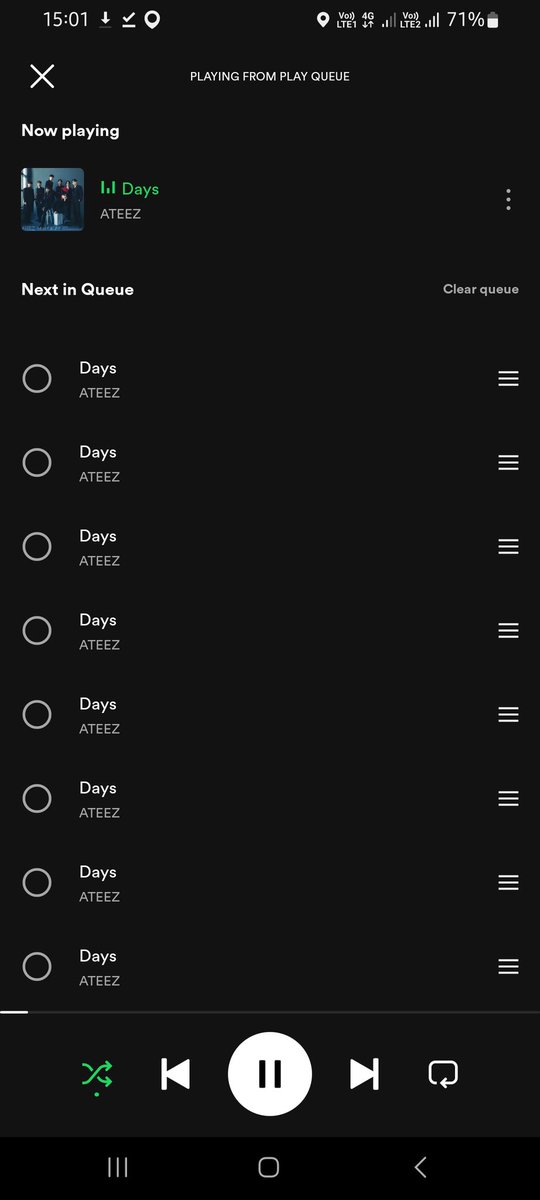 Hari hariku penuh dengan days