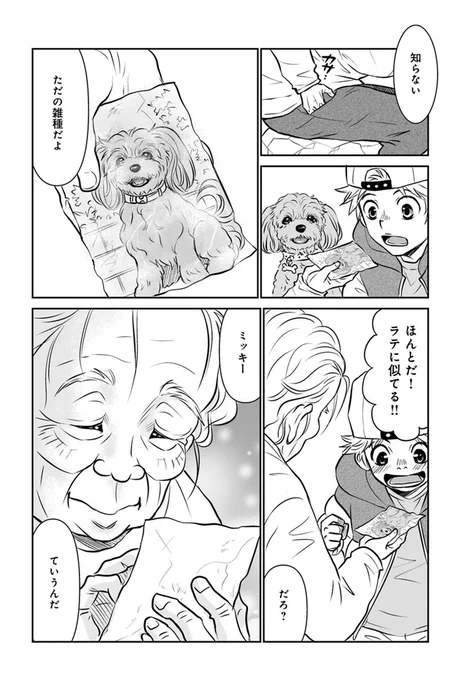 犬好き少年とおばあさんが道で出会った話(3/11) 