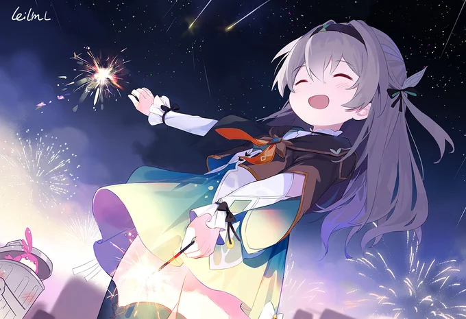 #流萤 #崩坏星穹铁道 #崩壊スターレイル  最近画的图w 