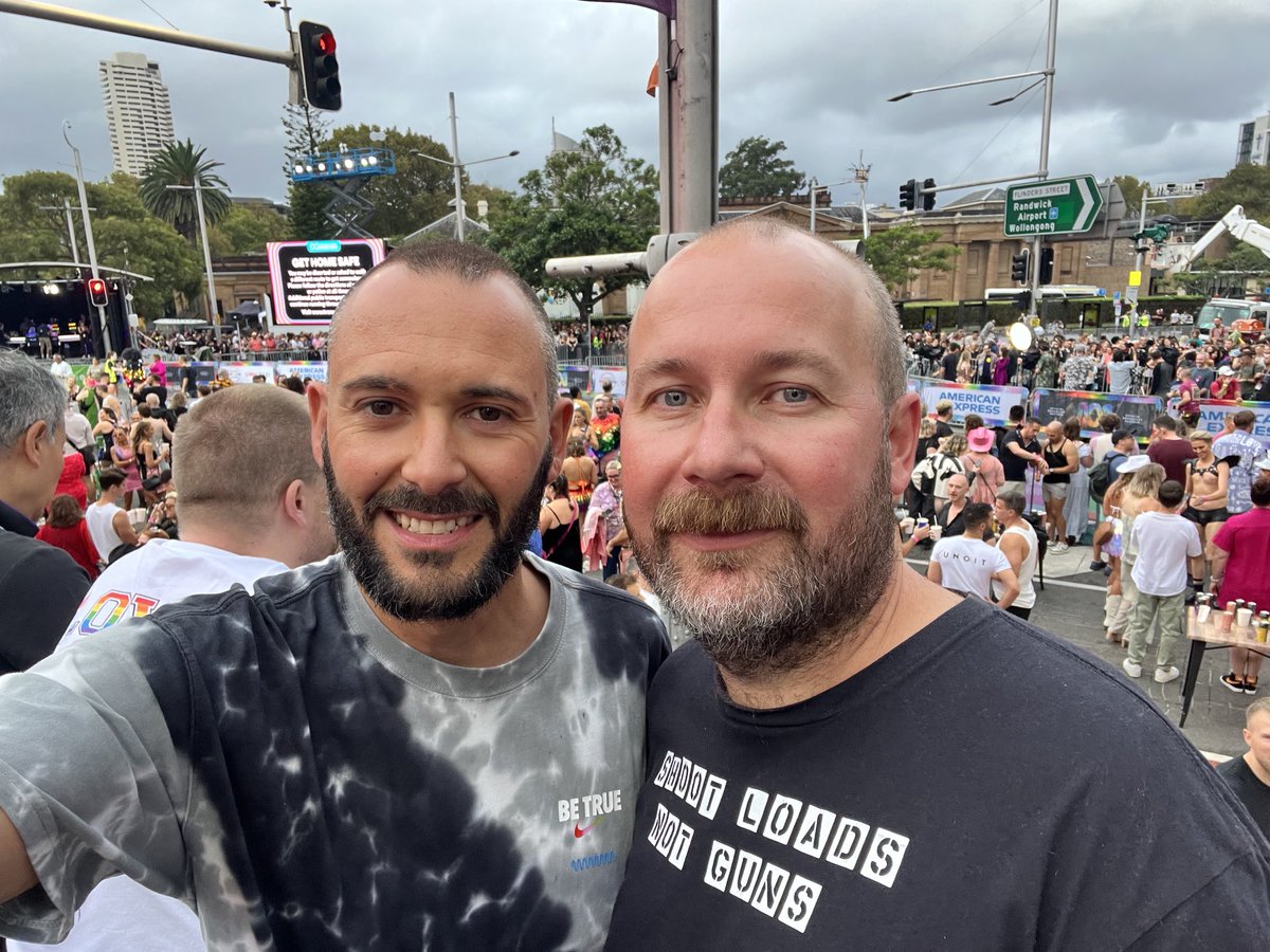 Ready for #sydneymardigras parade. Happy #mardigras!