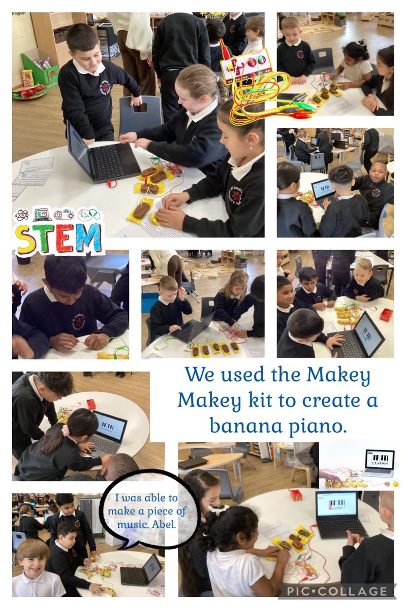MrsSHastings's tweet photo. What a day we have had starting our new project using the Big question ‘What can we engineer to help our community?’ All learners were really engrossed in the immersion day activities #SAPSSTEM @LEGO_Education @makeymakey @sapsyear3 https://t.co/KhZY0Aee9h