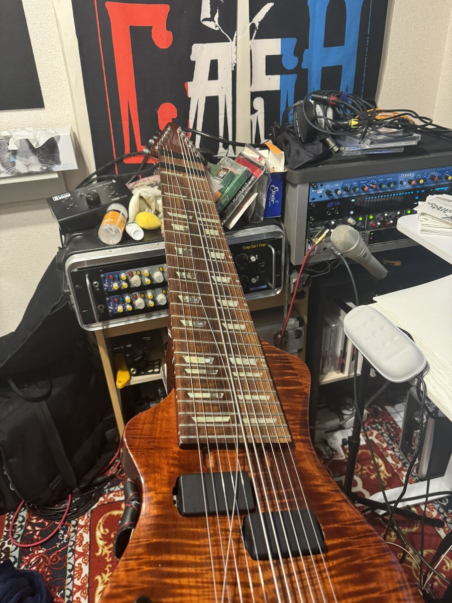 shinzibass's tweet image. 楽器の弦を替えてくれるロボットか現れるなら、AIも悪くないんだろうと思う。 #AI  #Robot  #tapping