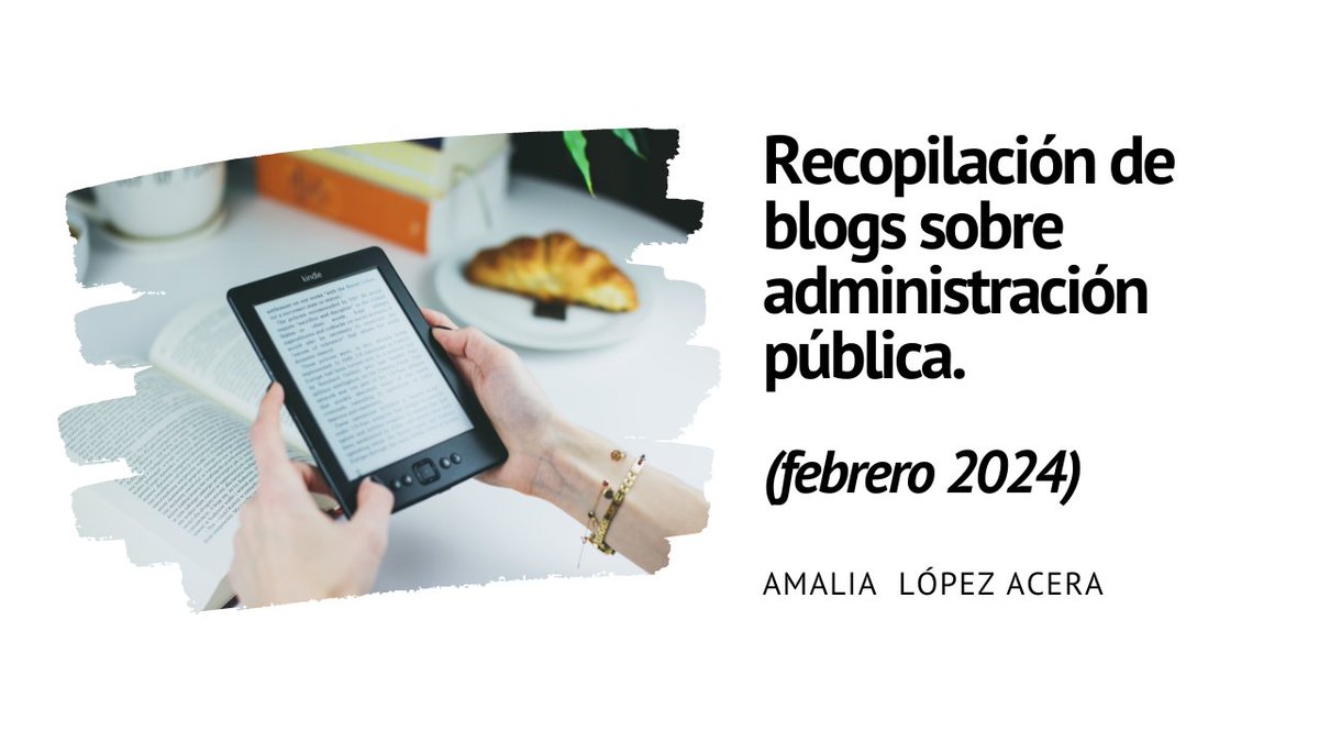 🔴 Aquí tienes la recopilación de #blogs sobre #administración pública publicados en febrero de 2024.

Puedes leerlos aquí ➡️ acortar.link/RQlFmF

¿Conoces alguno más que no esté en el listado? En el artículo te digo cómo podemos incluirlo

Feliz lectura!!!