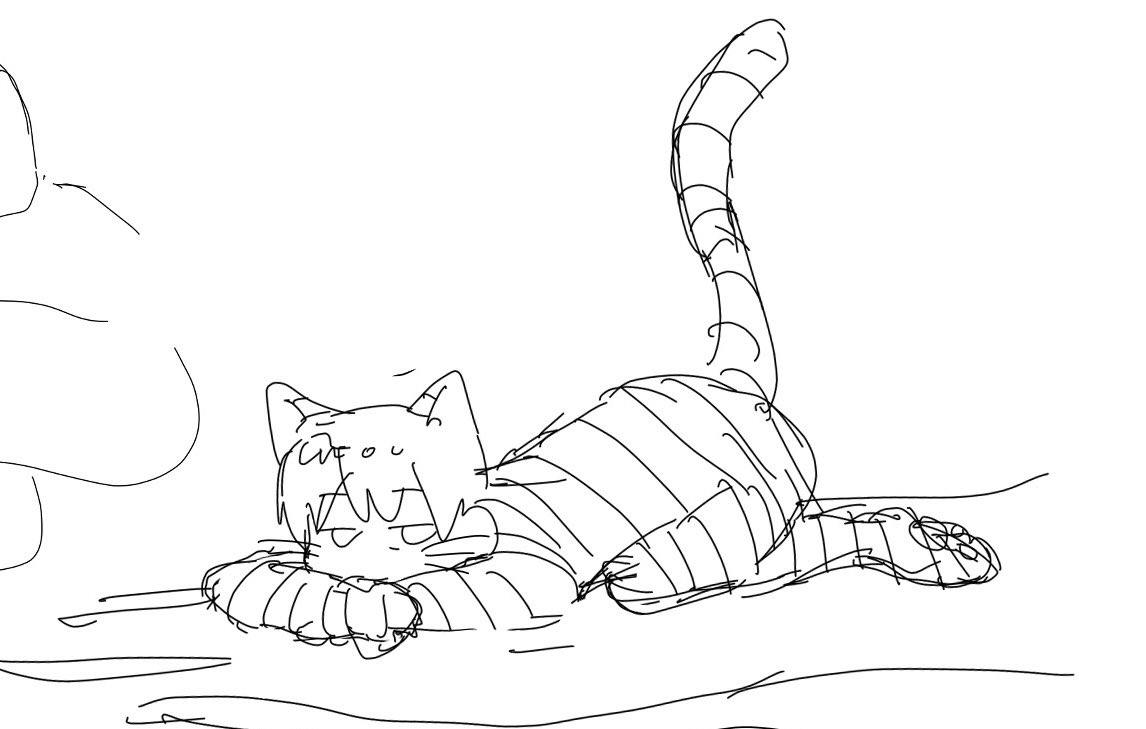 o_hi2's tweet photo. 2018年頃描いたチェシャ猫志賀くんの落書き可愛かったので見てください🐱💙 https://t.co/2NWw5AA3oK